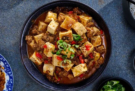Mapo-Tofu mit Rinderhack und Chili-Crisp