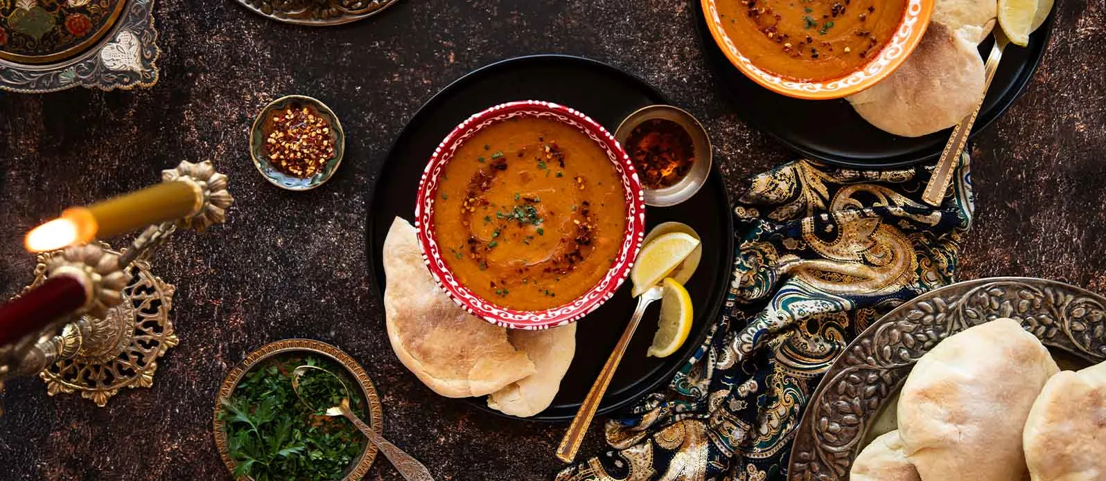 Türkische Rote-Linsen-Karotten-Suppe