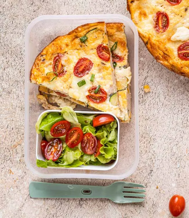 Puten-Gemüse-Frittata