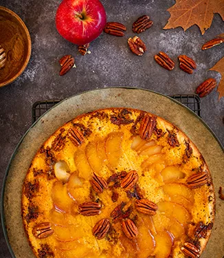 Orangenkuchen Upside-down (gestürzter Orangenkuchen)