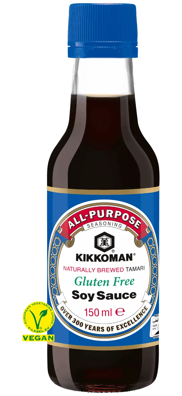 Kikkoman natürlich gebraute Tamari glutenfreie Sojasauce 150 ml Flasche
