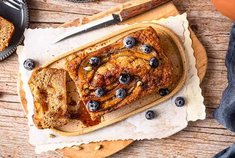 Veganes Bananenbrot mit Kardamom