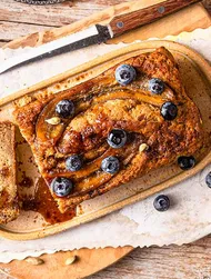 Veganes Bananenbrot mit Kardamom