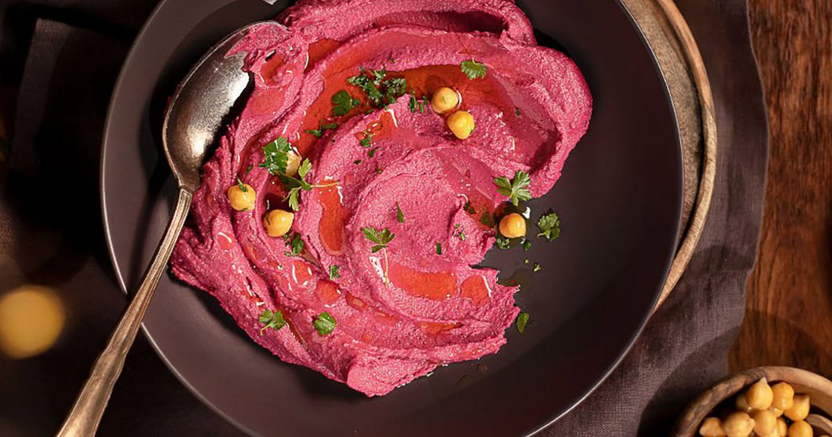 Leuchtend roter Hummus | Kikkoman Leuchtend roter Hummus | Kikkoman