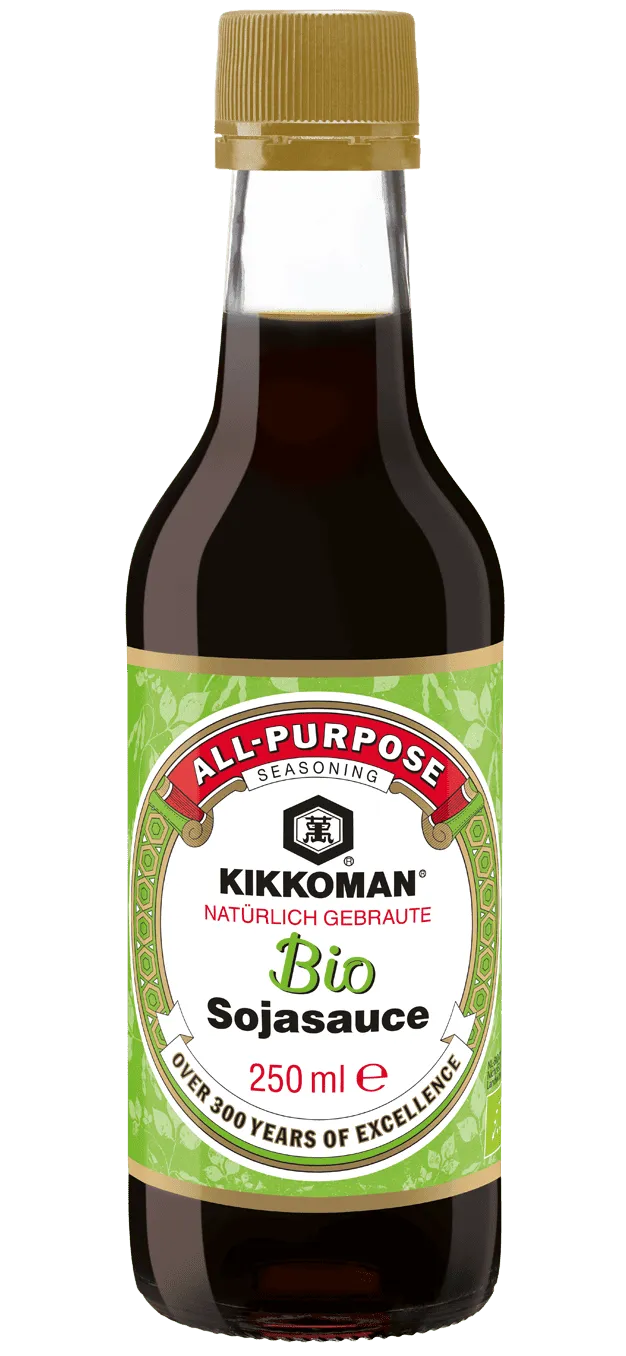 Kikkoman natürlich gebraute Bio-Sojasauce 250 ml Flasche