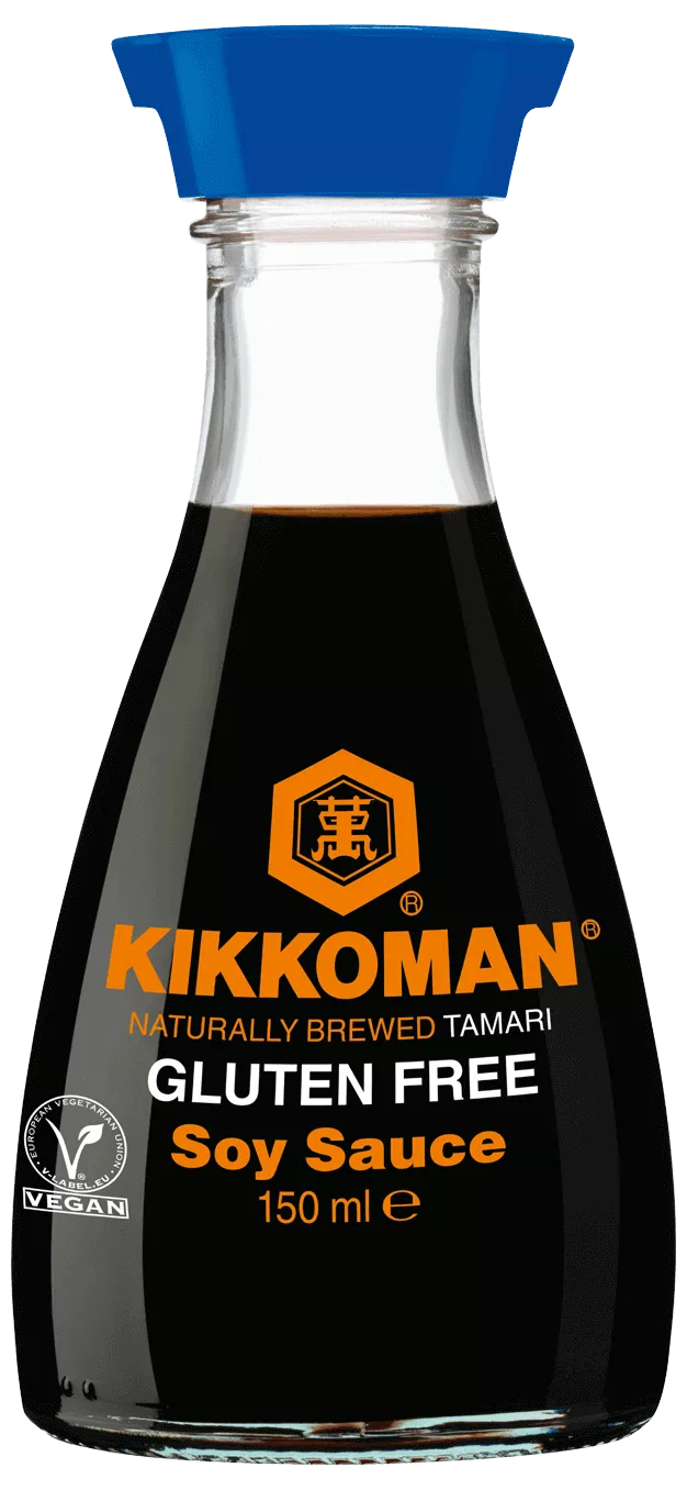 Kikkoman natürlich gebraute Tamari glutenfreie Sojasauce 150 ml Dispenser