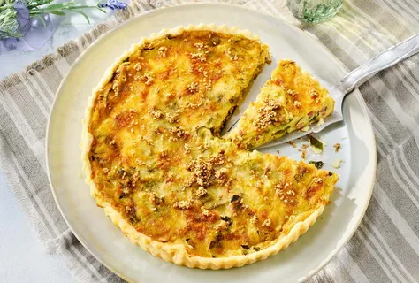 Quiche Lorraine mit Lauch und Speck