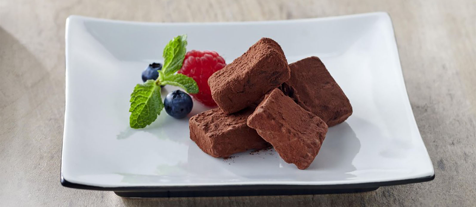 Schokoladen-Sojasaucen-Konfekt | Rezept | Kikkoman